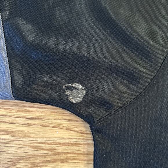 Vintage Nike Shirt Mens Large Black Long Sleeve Athletic Swoosh Logo Soccer - Picture 3 of 4